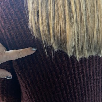 The Cut and Colour Bar - Uneven "texture"! - Hair Stylists Near Me - El Lago, Texas
