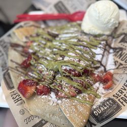 Dubai Chocolate Crepe