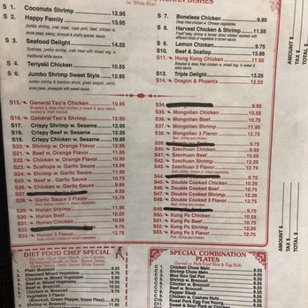 China Chef - a menu for a chinese restaurant - Chinese Near Me - Edgewood, New Mexico
