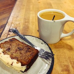 West Oak Coffee Bar - Fun fact: The hummingbird bread does not actually contain any hummingbird.