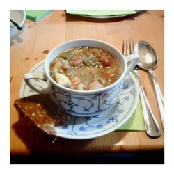 Café Immenhof - Linsensuppe hausgemacht