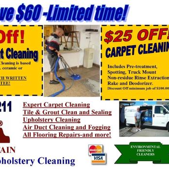 Red Mountain Flooring AZ - a flyer for a carpet and upholstery cleaning company - Flooring Near Me - Mesa, Arizona