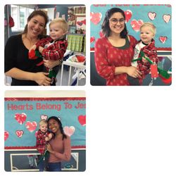 Children's House Christian Pre-School - Valentine's Celebration with Vinny's favorite room 1 teachers.