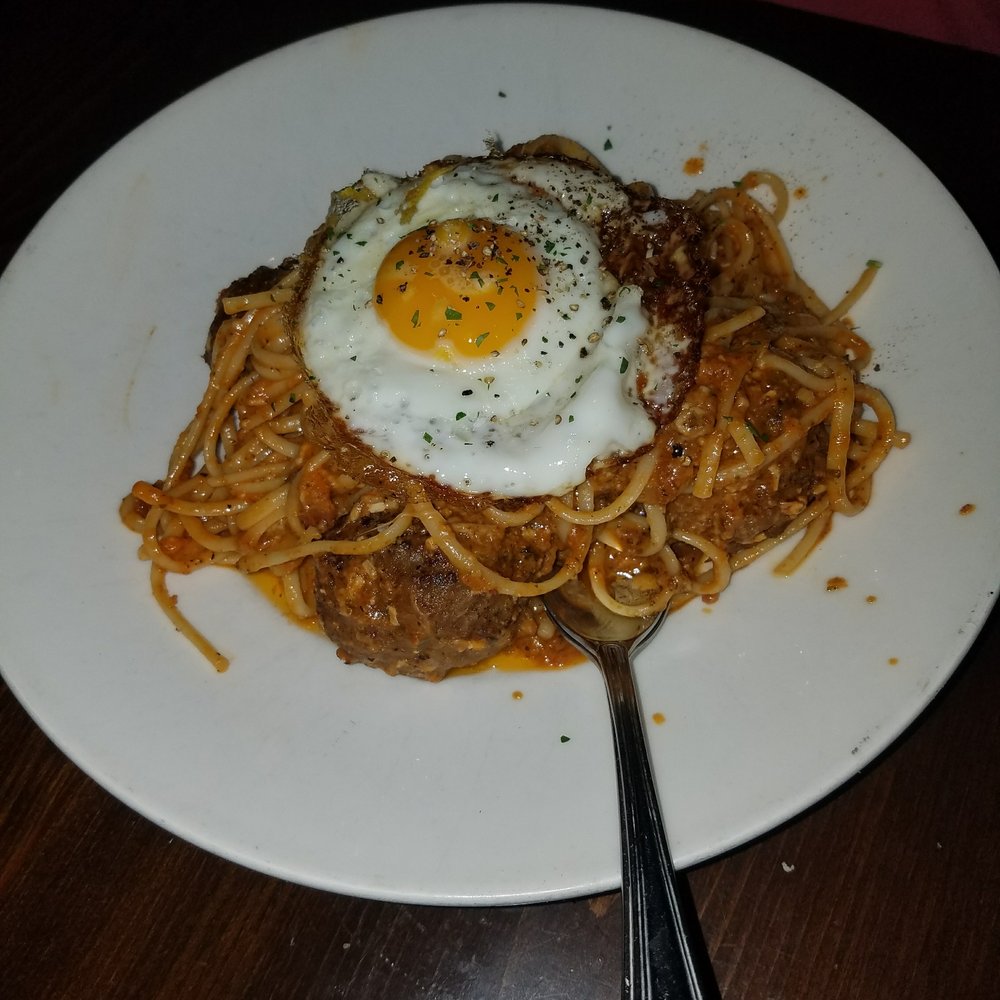 TruFire - Smokey meatball pasta - New American Near Me - Frisco, Texas TruFire - Smokey meatball pasta - New American Near Me - Frisco, Texas