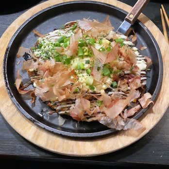 Gaijin - Osaka Okonomiyaki with Bacon and Egg - Japanese Near Me - Chicago, Illinois