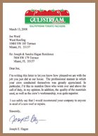 Slide of Joe Ward Roofing