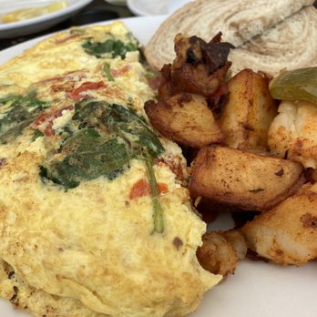 Velo Cafe - Mediterranean Classic Omelet - Breakfast & Brunch Near Me - Ventnor City, New Jersey Velo Cafe - Mediterranean Classic Omelet - Breakfast & Brunch Near Me - Ventnor City, New Jersey