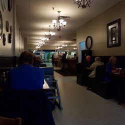 The Valley Restaurant - View of the dining area and check-out.