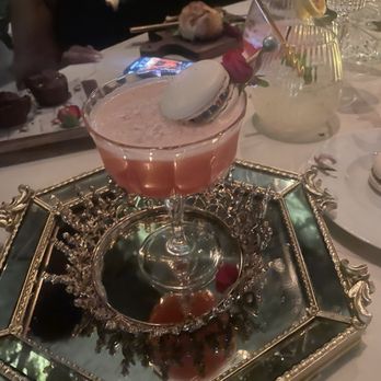Vanderpump A Paris - Not sure what this drink was called. The waiter gave it to me as a courtesy of my birthday. - French Near Me - Las Vegas, Nevada Vanderpump A Paris - Not sure what this drink was called. The waiter gave it to me as a courtesy of my birthday. - French Near Me - Las Vegas, Nevada