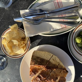The Salty Pearl - Olives and bread - Seafood Near Me - Oakland, California