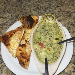 Stonefire Pizzeria - Spinach dip
