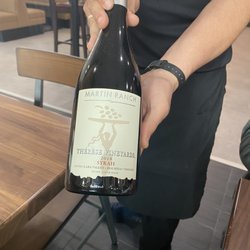 Carmel Burger Bar - Martin Ranch Syrah, Santa Clara, 2018 Therese Vineyard 54 @Carmel Burger Bar CA Sat 8/20/22