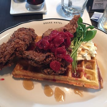 The Drake Hotel - Chicken and waffles. With extra chicken. Game over. #winning - Hotels Near Me - Toronto, Ontario The Drake Hotel - Chicken and waffles. With extra chicken. Game over. #winning - Hotels Near Me - Toronto, Ontario