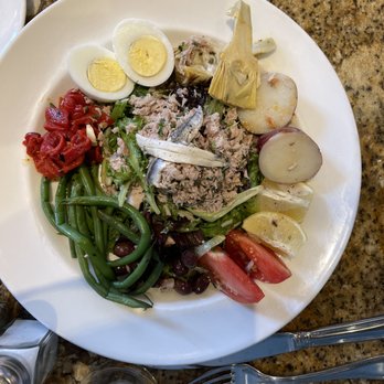 Blue Talon Bistro - Nicoise Salad - French Near Me - Williamsburg, Virginia Blue Talon Bistro - Nicoise Salad - French Near Me - Williamsburg, Virginia