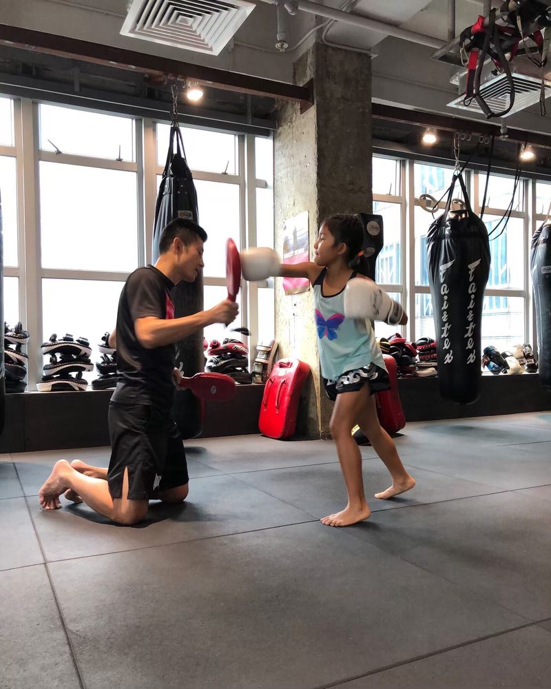 Pad work at The Ring
