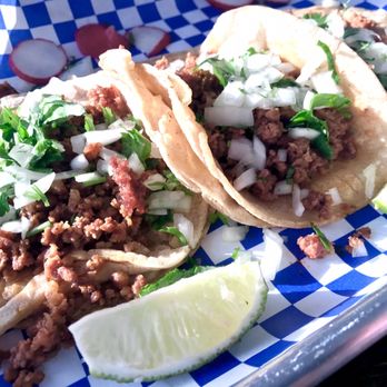 One Night Taco Stand - Chorizo tacos (3 count plate) - Tacos Near Me - Jacksonville, Florida One Night Taco Stand - Chorizo tacos (3 count plate) - Tacos Near Me - Jacksonville, Florida