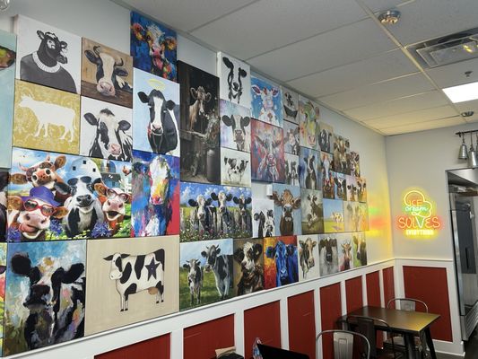 Wholly Cow Ice Cream and Coffee by null