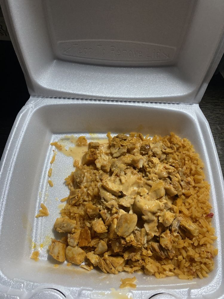 Food from Chava's Mexican Grill