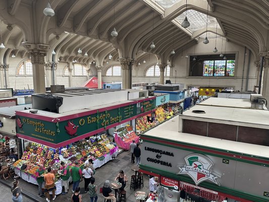 Photo of Mercado Municipal de São Paulo - São Paulo, SP, BR. View from the second floor