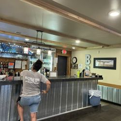 Bill's Steak House & Bar - The bar, for servers or ordering only