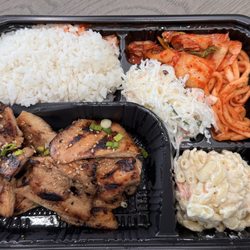 BBQ chicken plate