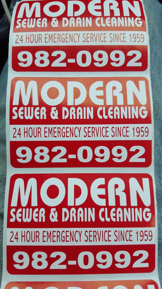 Slide of Modern Sewer & Drain Cleaning