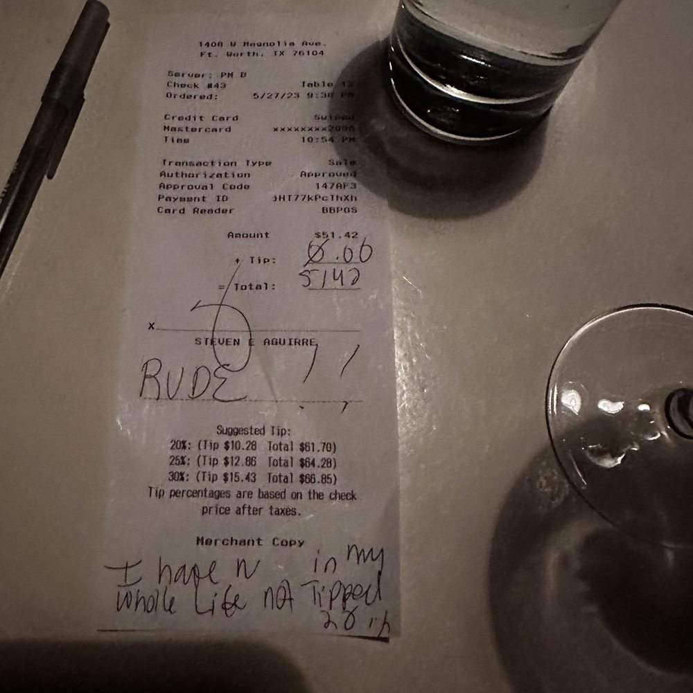 They charged for the ice cube. The fk. Never coming back never suggesting They charged for the ice cube. The fk. Never coming back never suggesting