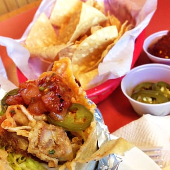 Taqueria La Mexicana - Tripas Burrito with pickled jalapenos and mild/hot salsa... - Mexican Near Me - Tracy, California Taqueria La Mexicana - Tripas Burrito with pickled jalapenos and mild/hot salsa... - Mexican Near Me - Tracy, California