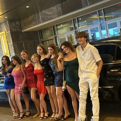 Estelle Limo & Party Bus - Getting ready to roll to homecoming in style