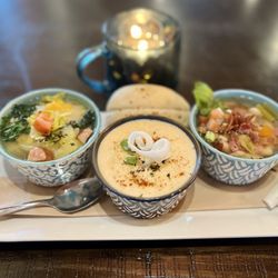 Canaseraga Soup and Coffee - Soup Flight