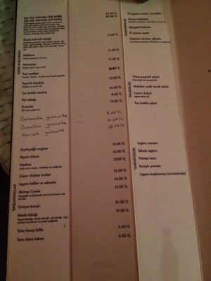 Menu photo 1 Cafe Sitare Istanbul, 34