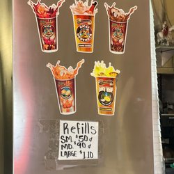 Molca Salsa - Refill costs.