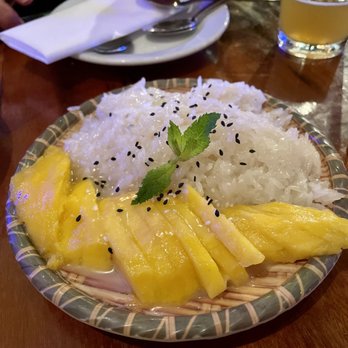 Atchana's Homegrown Thai - Mango sticky rice - Thai Near Me - Miami, Florida Atchana's Homegrown Thai - Mango sticky rice - Thai Near Me - Miami, Florida
