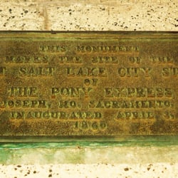 Pony Express Monument