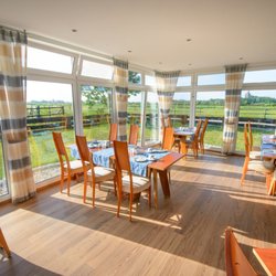 Hotel Nige Hus - Frühstücksraum mit Blick