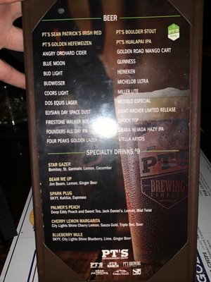 Menu photo 7 PT's Gold North Las Vegas, NV Menu photo 7 PT's Gold North Las Vegas, NV