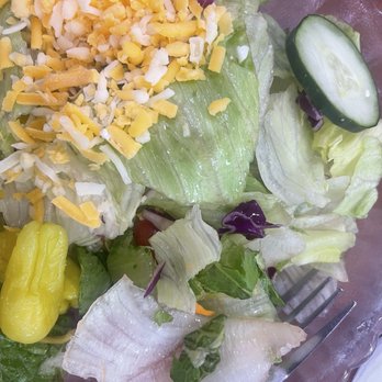 Corky's Kitchen & Bakery - Wish its green salad (without some brown pieces) - American Near Me - Rialto, California Corky's Kitchen & Bakery - Wish its green salad (without some brown pieces) - American Near Me - Rialto, California