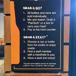 Poor signage of their Grab & Stay policy