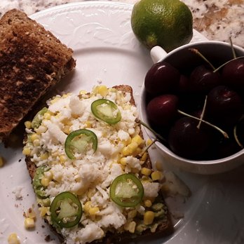 Tryst - Avocado toast a la Tryst. - Lounges Near Me - Washington, DC, District of Columbia