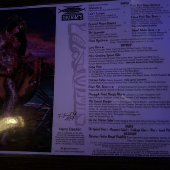 Tiki Tom’s - Tiki Tom's food menu. - Tiki Bars Near Me - Walnut Creek, California Tiki Tom’s - Tiki Tom's food menu. - Tiki Bars Near Me - Walnut Creek, California