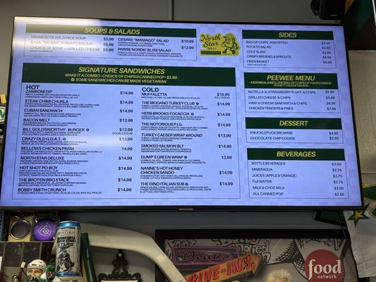 Menu photo 1 North Star Deli Minneapolis, MN