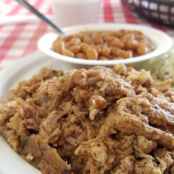 Speedy Lohr's BBQ - Sm BBQ Plate with slaw and baked beans - Barbeque Near Me - Lexington, North Carolina Speedy Lohr's BBQ - Sm BBQ Plate with slaw and baked beans - Barbeque Near Me - Lexington, North Carolina