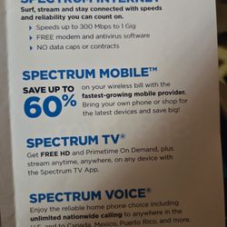 Spectrum - Everything in one stop!