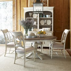 Town and Country Furniture - Solid wood dining set from Kincaid Furniture