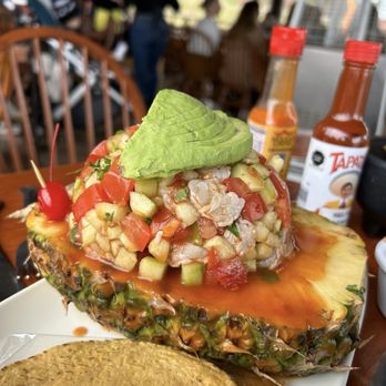 Villa Ortega's - Shrimp ceviche - Seafood Near Me - Puerto Nuevo, BCN
