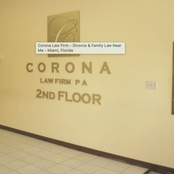 Corona Law Firm - OFFICE LOBBY - Divorce & Family Law Near Me - Miami, Florida Corona Law Firm - OFFICE LOBBY - Divorce & Family Law Near Me - Miami, Florida