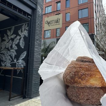 Motivat Coffee Roasters - Morning Bun in the sun!!! - Coffee & Tea Near Me - Oakland, California