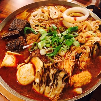 Boiling Point - Taiwanese hot pot. Very spicy! But I like the ingredients in there! - Hot Pot Near Me - Fremont, California
