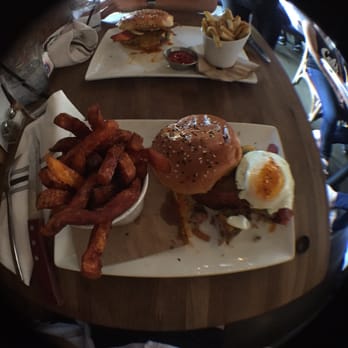 Eureka! - Jalapeño egg burger ($12) - American Near Me - Irvine, California Eureka! - Jalapeño egg burger ($12) - American Near Me - Irvine, California