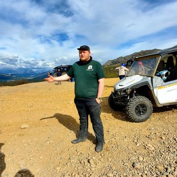 Denali ATV Adventures - Caleb giving us a final safety talk - ATV Rentals/Tours Near Me - Denali Park, Alaska